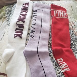 3 pairs vs pink socks $19